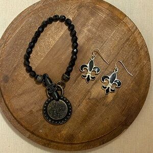 Vintage Necklace and Bracelet Set